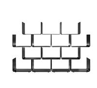 Elysée / Elysee Shelving System Shelf Magis Black lacquered oak - MAGIS LB163_LB167 SCHW