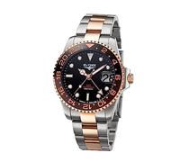 Elysee GMT Automatic 10 ATM, Rose Gold, celui qui est, Bracelet