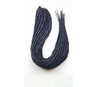 Elysee Star Dreads #1 Jet Black Dreadlocks Double Ended Synthetic Dread