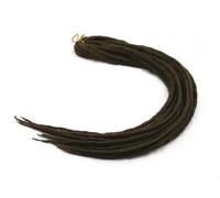 Elysee Star Dreads #10 Lighter Brown Dreadlocks Double Ended Synthetic Dread
