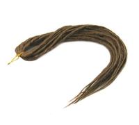 Elysee Star Dreads #12 Light Golden Brown Dreadlocks Double Ended Synthetic Dread