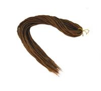 Elysee Star Dreads #30 Reddish Brown Dreadlocks Double Ended Synthetic Dread