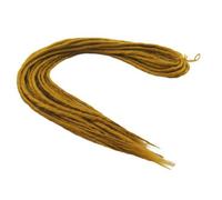 Elysee Star Dreads Gold Dreadlocks Double Ended Synthetic Dread