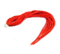 Elysee Star Dreads Red Dreadlocks Double Ended Synthetic Dread