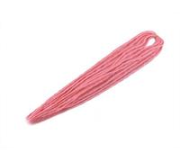 Elysee Star Dreads Snow Pink Dreadlocks Double Ended Synthetic Dread