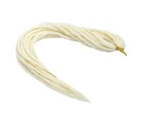 Elysee Star Dreads Snow White Dreadlocks Double Ended Synthetic Dread