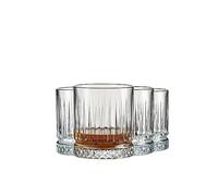 Elysia Whiskey Glass - 355cc, Set of 4, Quality Whiskey Glass, Ideal for Whiskey, Scotch, Bourbon, Whiskey Glass for Dad, Gifts for Him, Classic Whiskey Tumblers, Crystal Clear Glassware