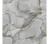 Elysian Marble Wallpaper Muriva Black One Size
