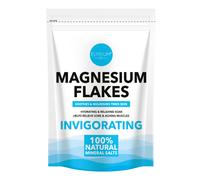 Elysium Magnesium Flakes Soothing Bath Salts for Muscle Relaxation & Recovery 500g