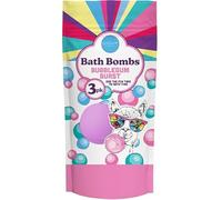 Elysium Spa Bath Bombs, Bubblegum Burst Scent, 50g, 3 Pack