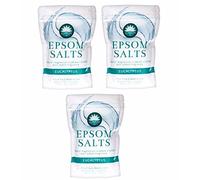 Elysium Spa Bath Salts Natural Magnesium Sulphate Crystals Eucalyptus Salt 450g Wilsons Direct (3 x Eucalyptus Salt)