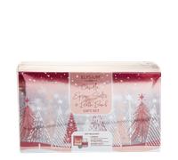 Elysium Spa Candle, Epsom Salts & Bath Bomb Apple Scented Gift Set - 3 Pcs