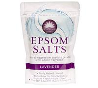 Elysium Spa Epsom Bath Salts Natural Magnesium Sulphate Perfume Purify Relax Unwind 450g (Lavander)