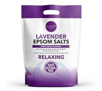 Elysium Spa Lavender Epsom Salts - 100% Mineral Salts | Natural Soothing & Relaxing Soak, Softens Skin & Soothes Muscle Aches & Pains (2Kg)