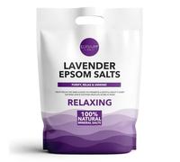 Elysium Spa Lavender Epsom Salts - 100% Natural Mineral Salts | Soothing & Relaxing Soak, Softens Skin & Soothes Muscle Aches & Pains (2Kg)