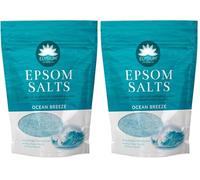 Elysium Spa Natural Ocean Breeze Epsom Bath Salts (Pack of 2)