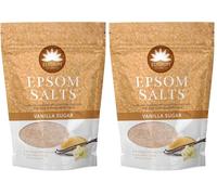 Elysium Spa Natural Vanilla Epsom Bath Salts (Pack of 2)