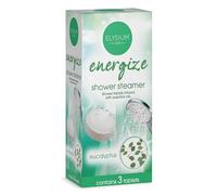 Elysium Spa Shower Steamers Infused with Essential Oils - Eucalyptus (3 Pack)