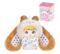 ELYSORA Nommi Baby Sweetie Bunny Series Figures Blind Box Plush Doll Collectible Toys Creative Gifts for Kids & Adults, 1 Box