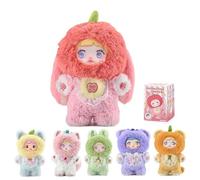 ELYSORA Nommi Interesting Fruits Series Figures Blind Box Plush Doll Collectible Toys Creative Gifts for Kids & Adults, 1 Box