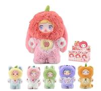 ELYSORA Nommi Interesting Fruits Series Figures Blind Box Plush Doll Collectible Toys Creative Gifts for Kids & Adults, 6 Boxes (Whole Set)