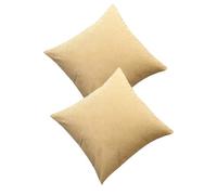ELYSYSRL Cushion Covers 45x45 50x50 40x60 cm Decorative Couch Throw Pillowcase Square Rectangle Pillow Case Home Decor for Sofa Living Room Bed Bedroom(Ginger yellow,60x60cm(set of 2))