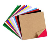 Elyyapt 12 PCS Colored Acrylic Sheets 200mm x 200mm - 3mm Thick Acrylic Sheets with Protective Paper, Plastic Sheet Acrylics Board for Laser Cutting Engraving Panel DIY Projects Art Craft, 12 Colors