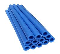 ELzEy 40CM/90CM Trampoline Pole Cover 12PCS Mat Foam Tube Sponge Sleeve, Empty Round, Suitable For(Blue,40cm)