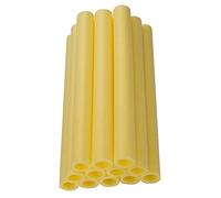 ELzEy 40CM/90CM Trampoline Pole Cover 12PCS Mat Foam Tube Sponge Sleeve, Empty Round, Suitable For(Yellow,40cm)