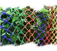 ELzEy Climbing Net, Colourful Decorative For The Protection Of Young Children And Adults(2 * 4m(6.6 * 12.12ft))