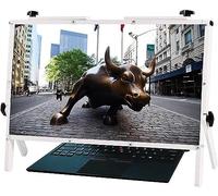 ELzEy Computer Screen Magnifier For Laptop Newest Version,22 Inch Magnifying Screen For Computer Monitor,3X Magnifying Glass