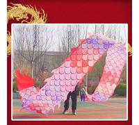 ELzEy Dragon Dancing Flag With Head, Rope Outdoor Workout Flutter, Dancing Wind Flag(Style B,12 m (39 ft))