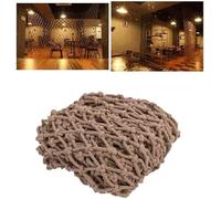 ELzEy Large Cargo Rope Ladder Net For Adult Climbing Competition, Code Frame(3 * 3m)