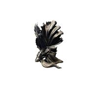 ELzEy Modern Creative Fighting Fish Wall Hanging Wall Decoration Model Living Room Porch Restaurant Shop Wall Decoration Wall(Schwarz)
