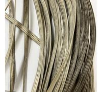 ELzEy Rattan Repair Kit ，Double Stranded Mottled Coffee PE Rattan Repair Kit, Plastic Wicker Material For Fixing Rattan Chair Sofa Outdoor Furniture (Color : 3#, Size : 70m)