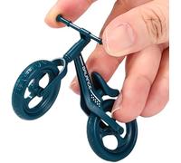 Elzhan 1Pc Random Color Small Finger Cycling, Small Mountain Cycling Figure Finger, Bikes Scooter Tiny Toy, Mountain Figure Playing Toy, Desktop Decoration
