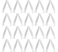Elzhan 20Pcs Disposable Umbilical Cord Clamps - Sterilized Medical-Grade Puppy Birth Tool for Small Animals | Quick-Release Vet-Approved Pet Delivery Supplies,Veterinary Supplies, Pet Midwifery Tools