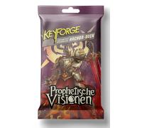 ELZNIR GAMES KeyForge Prophetic Visions - Archon Deck Unique Duel Card Game by Richard Garfield for 2 Players, 200 Cards, New Prophecy Mechanics, Ages 10+