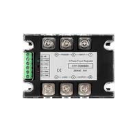 ELZNSQQK Three Phase Solid State Relay Voltage Regulator Module Power Regulator Thyristor AC380V 25A-400A Fully Isolated Intelligent(80A)