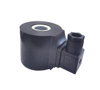 ELZNSQQK Waterproof Solenoid Valve Coil Inner Diameter 20mm Height 56mm with Energy-saving Module AC24V/36V/110V/220V/380V DC12V/24V(AC110)