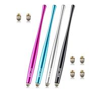ELZO Stylus Pen, 4 Pieces Tablet Touch Screen Styluses Pens, 100% Compatible with All Tablets Touchscreen iPhone iPad Samsung Surface Huawei Chromebook