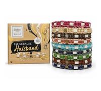 EM Ceramic Collar for Dogs & Cats - Made to Measure EM Band Original US Paracord (31-40 cm, Raspberry)