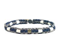 EM Ceramic Collar for Dogs & Cats - Made to Measure EM Band Original US Paracord (Blue, 51-60 cm)
