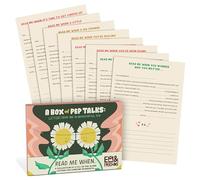 Em & Friends A Box of Pep Talks: Read Me When... Collection of Fill-In-The-Blank Letters for Someone Wonderful - Thinking Of You Gift