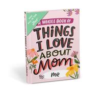 Em & Friends About Mom Book Fill in the Love Fill-in-the-Blank Book Gift Journal, 4.10 x 5.40-inches