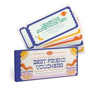 Em & Friends Best Friend Vouchers, BFF Gift Coupons, Book of 15 Perforated Vouchers