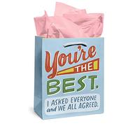 Em & Friends Gift Bag, 9.5 x 8 x 4-inches, You're The Best
