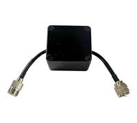 EM25 HF Antenna Choke Coil 1:1 Current Balun for Ham Radio - RF for emi Suppression Ferrite Core - Shortwave Signal Stability - -259 to SO-239-1.8-30MHz Band - 100W Power ABS Case
