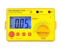 EM480B Audio Impedance Tester Portable Resistance Meter Test Ranges 20/200/2000 Timer Function Data Hold Widely Applicable