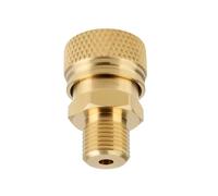 eMagTech 1/8 BSPP Male Thread Quick-Disconnect Plug Adapter 8MM Brass Quick Connect Female Connector for PCP Air Guns 26.5x18x14mm